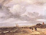 The Shore at Egmond-an-Zee by Jacob van Ruisdael